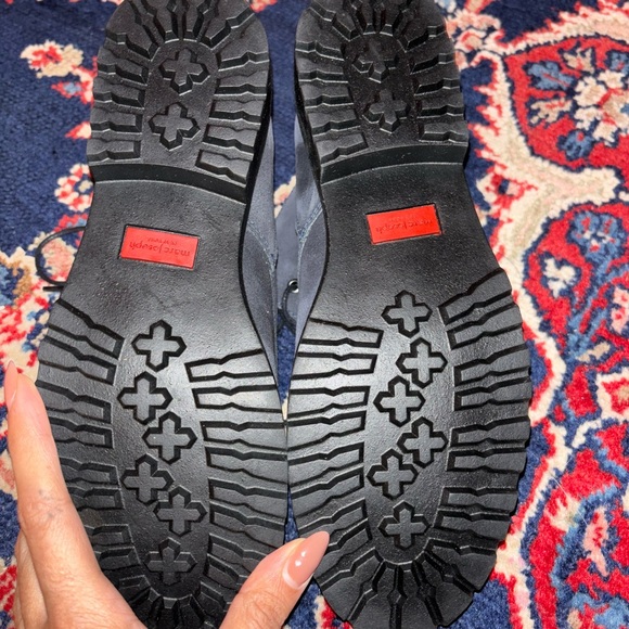 Marc Joseph soho 2 blue suede bottoms women’s size 8 - Picture 4 of 5